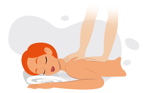 Massage « détente du dos  »